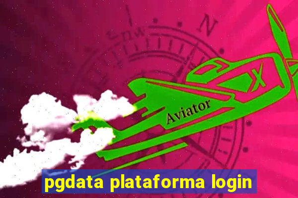 pgdata plataforma login